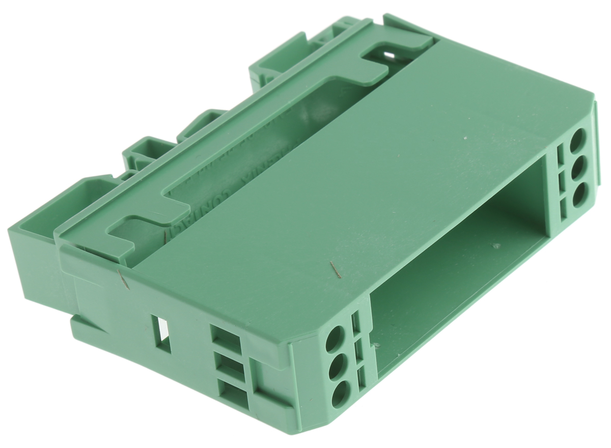 Phoenix Contact Electronic Housing Enclosure Type EMG 17-LG Series , 75 x 17.5 x 47.5mm, Polycarbonate Enclosure
