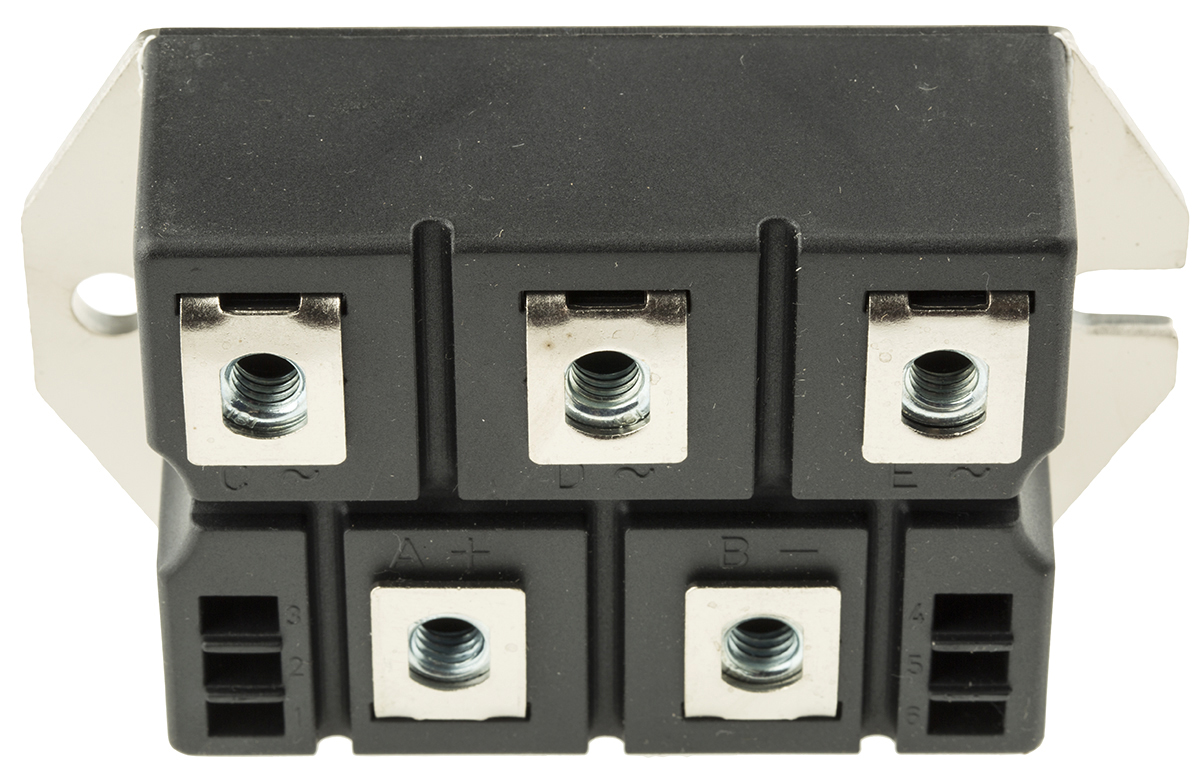 IXYS Bridge Rectifier Module, 127A, 1600V, 3-phase, 5-Pin