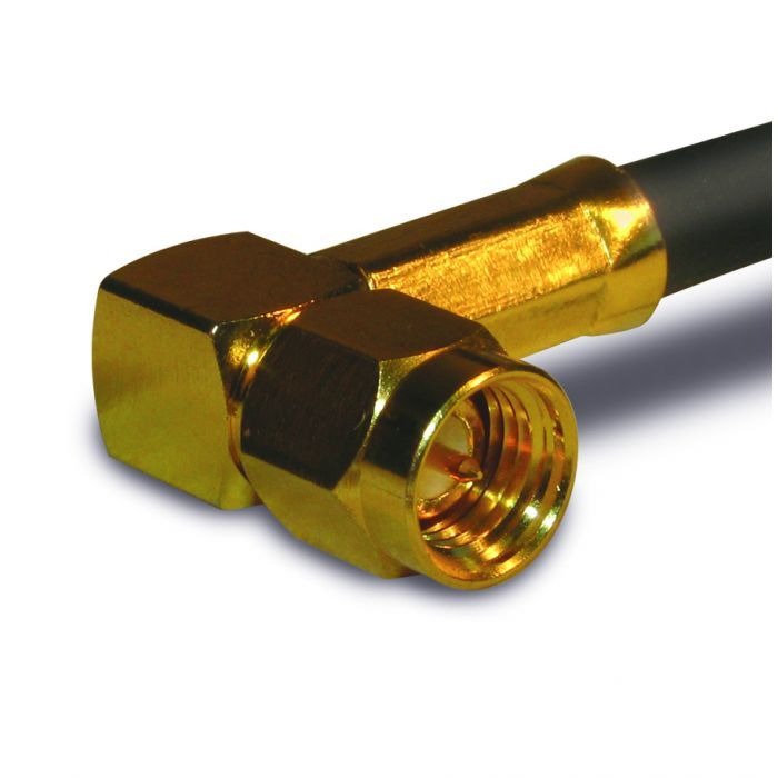 Amphenol RF Angled SMA Connector SMA Plug 12.4GHz