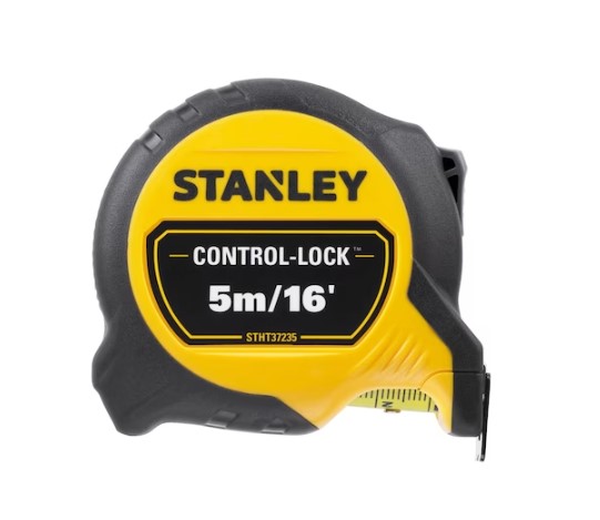Stanley CONTROL-LOCK 5m Tape Measure