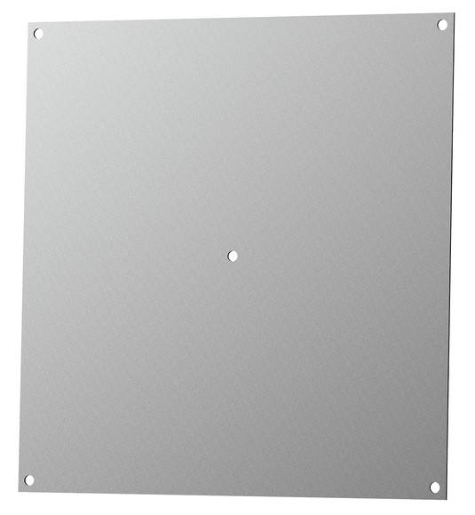 Bopla Galvanised Steel Mounting Plate, 2mm W for Use with Enclosure
