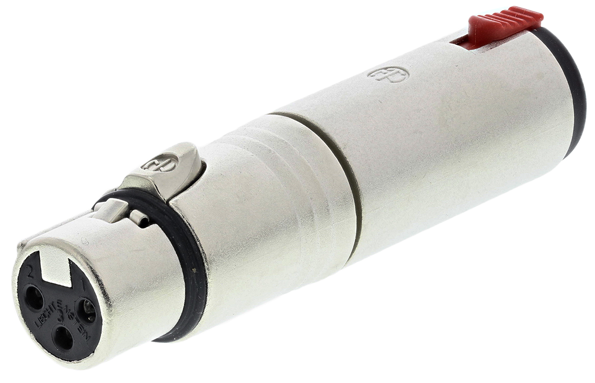 Neutrik AV Adapter, Female 1/4 in Stereo to Female XLR
