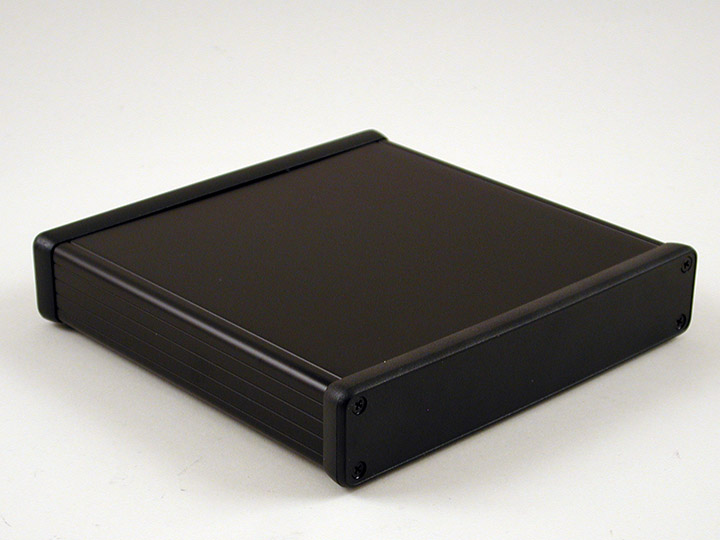 Hammond 1455 Series Extruded Aluminium Enclosure, IP54, 160 x 165 x 31mm