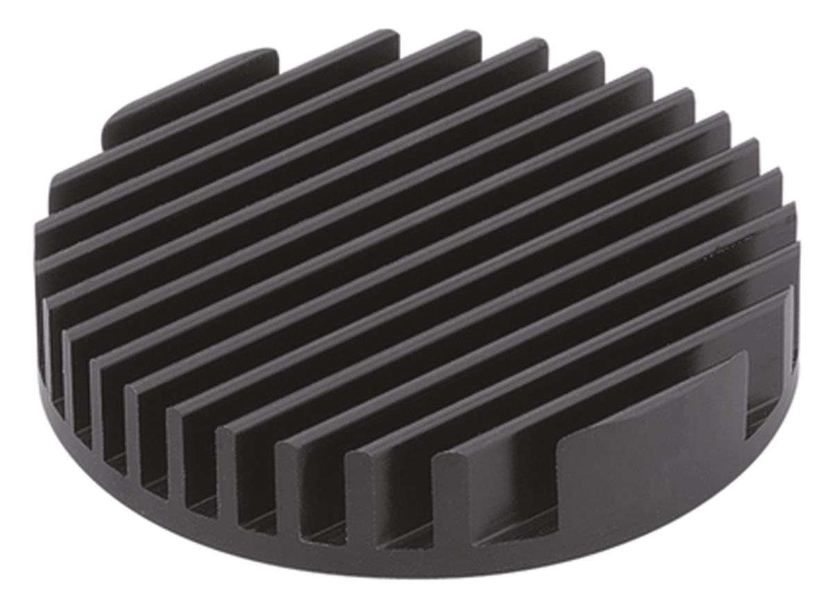 Fischer Elektronik Heatsink, Universal Round Alu, 10.17K/W, 50.8 (Dia.) x 16.51mm, Adhesive Foil, Conductive Foil
