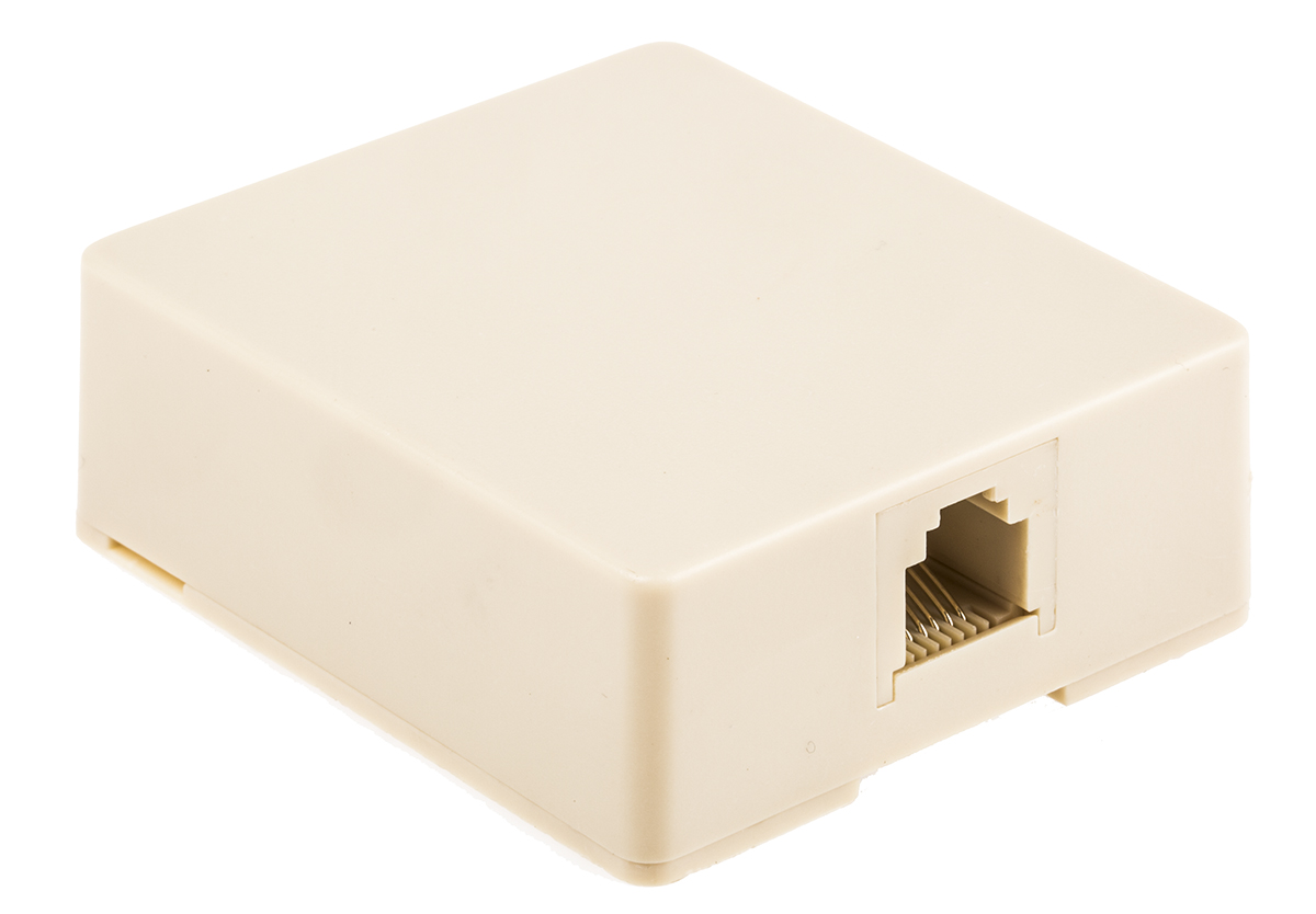 Decelect RJ11 Wall mounting box