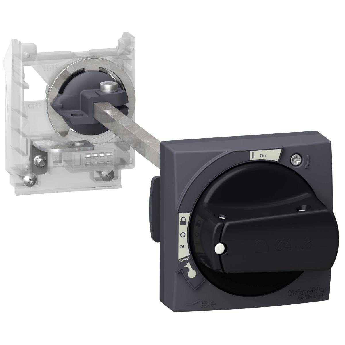Schneider Electric Rotary Handle Kit TeSys Series Lockable Handle for Use with TeSys GV2