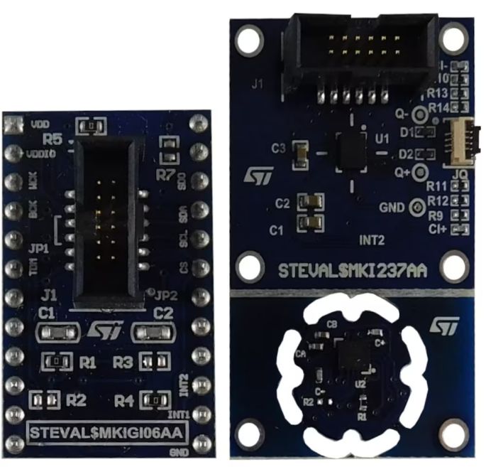 STMicroelectronics Evaluation Board Evaluation Kit for LSM6DSV16BX Adapter LSM6DSV16BX