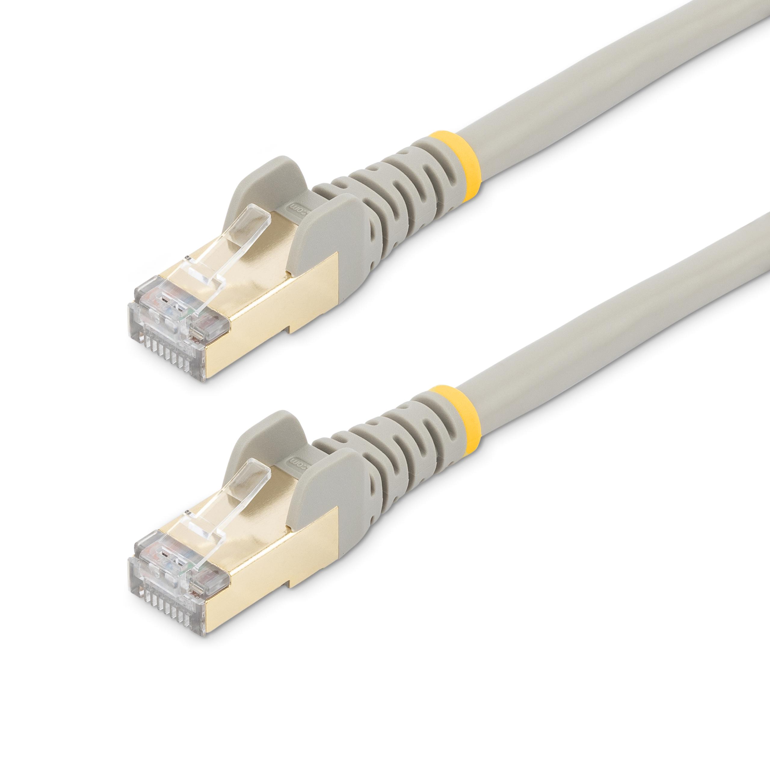StarTech.com, 1.5m Cat6a, Grey RJ45 to Male RJ45 Male, STP Shielded, Terminated