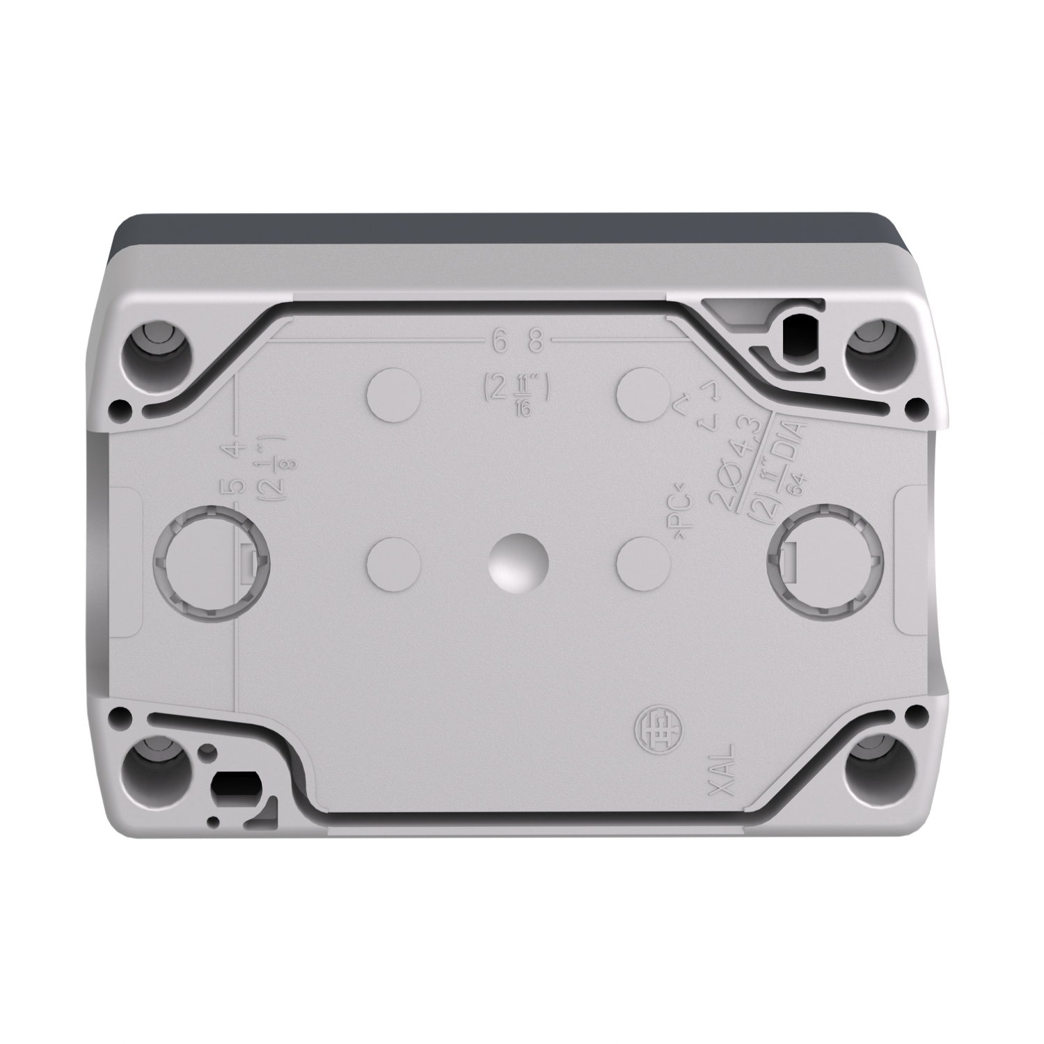 Schneider Electric Harmony XALD Enclosed Push Button, IP66, IP67, IP69, IP69K 62mm 74mm +70°C -25°C 68mm