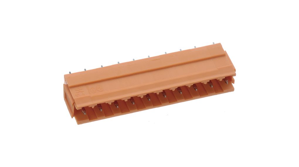 Weidmüller, 5.08mm Pitch, SLA 5.08, , Pluggable Terminal Block, Header, Through Hole, 1243560000