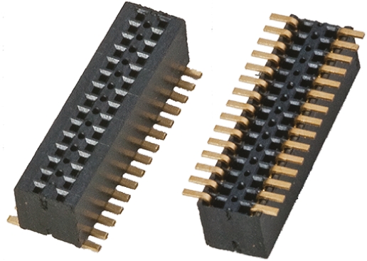 Samtec CLE Series Straight Surface Mount PCB Socket, 12-Contact, 2-Row, 0.8mm Pitch, Solder Termination