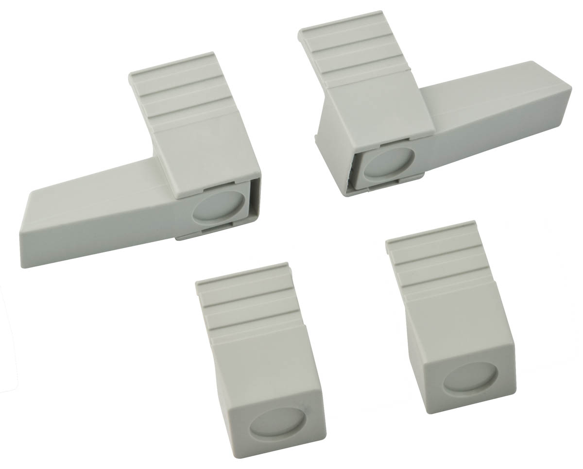 Bopla ABS Feet for Use with Ultramas Enclosures, 17 x 22 x 58mm