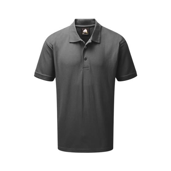 Orn Eagle Graphite Cotton, Polyester Polo Shirt