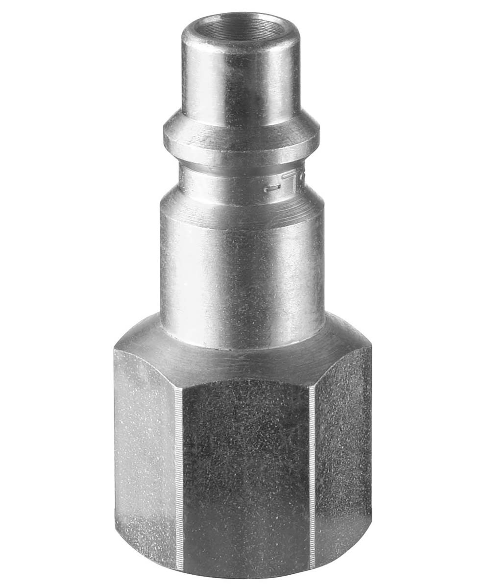PREVOST Treated Steel Female Plug for Pneumatic Quick Connect Coupling, G 1/2 Female Threaded