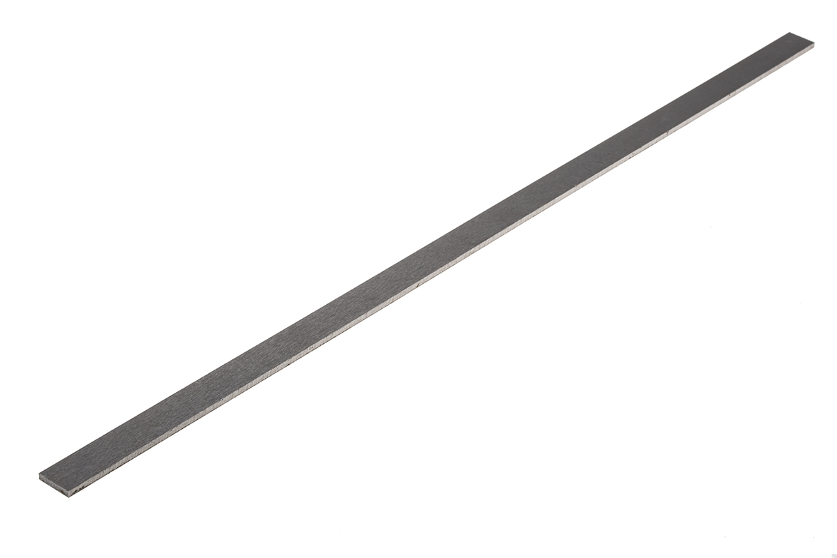 RS PRO Tool Steel Flat Bar, 15mm W, 3mm H, 500mm L