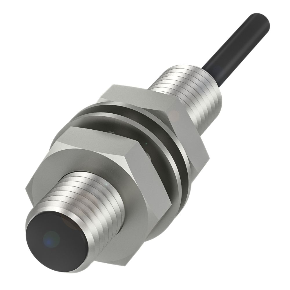BALLUFF Inductive Threaded Barrel Proximity Sensor, M8, 1.5 mm Detection, PNP NO, 10 → 30 V dc