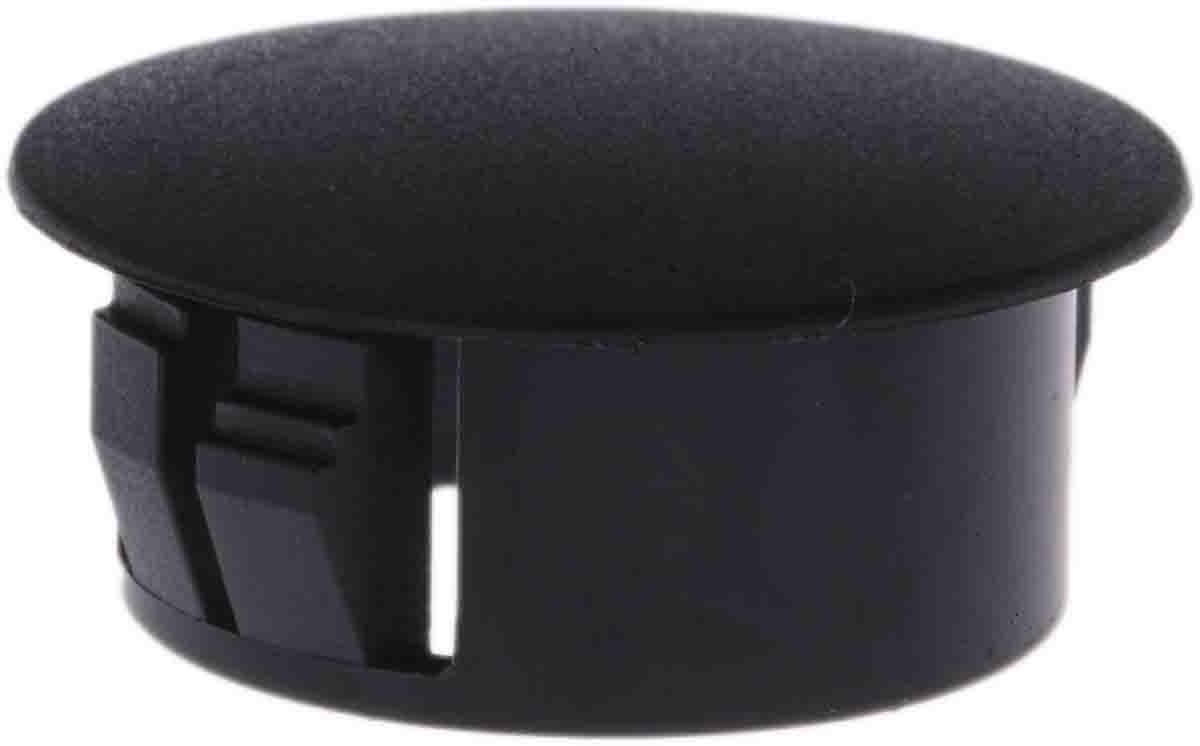 RS PRO Blanking Plug, 19.1mm Hole Diameter, Nylon 66, 22.9mm Diameter, Unthreaded