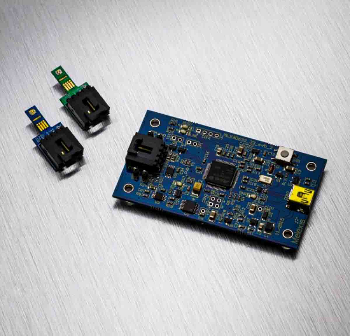 Melexis Evaluation Board for the MLX90632 Temperature Sensor Evaluation Board MLX90632