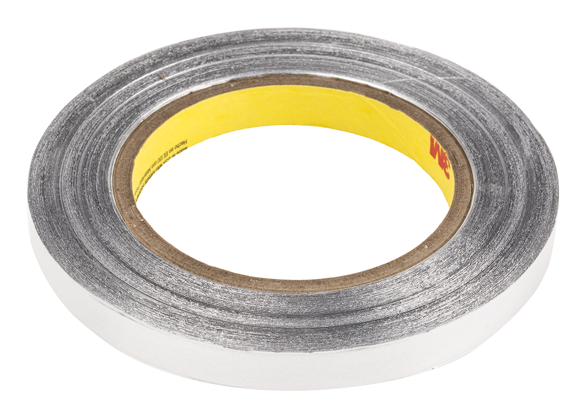 3M 425 Conductive Aluminium Tape, 12mm x 55m
