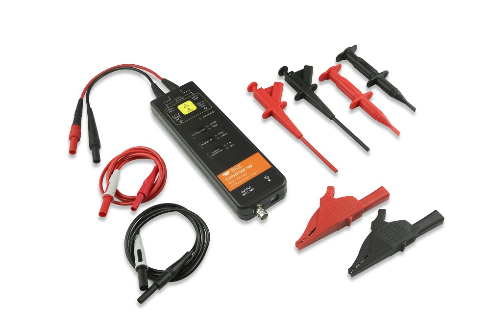 Teledyne LeCroy T3HVD7000-100 Oscilloscope Probe, Differential Type, 100MHz, 100:1000dB, BNC Connector