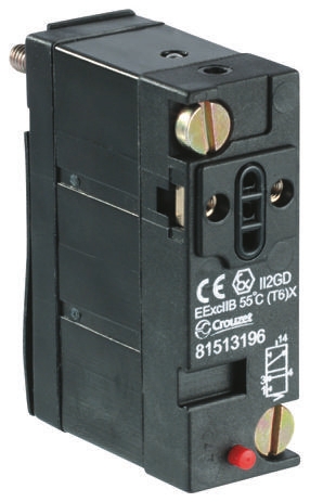 Crouzet 3/2 Pneumatic Solenoid Valve - Pilot/Spring 81 Series