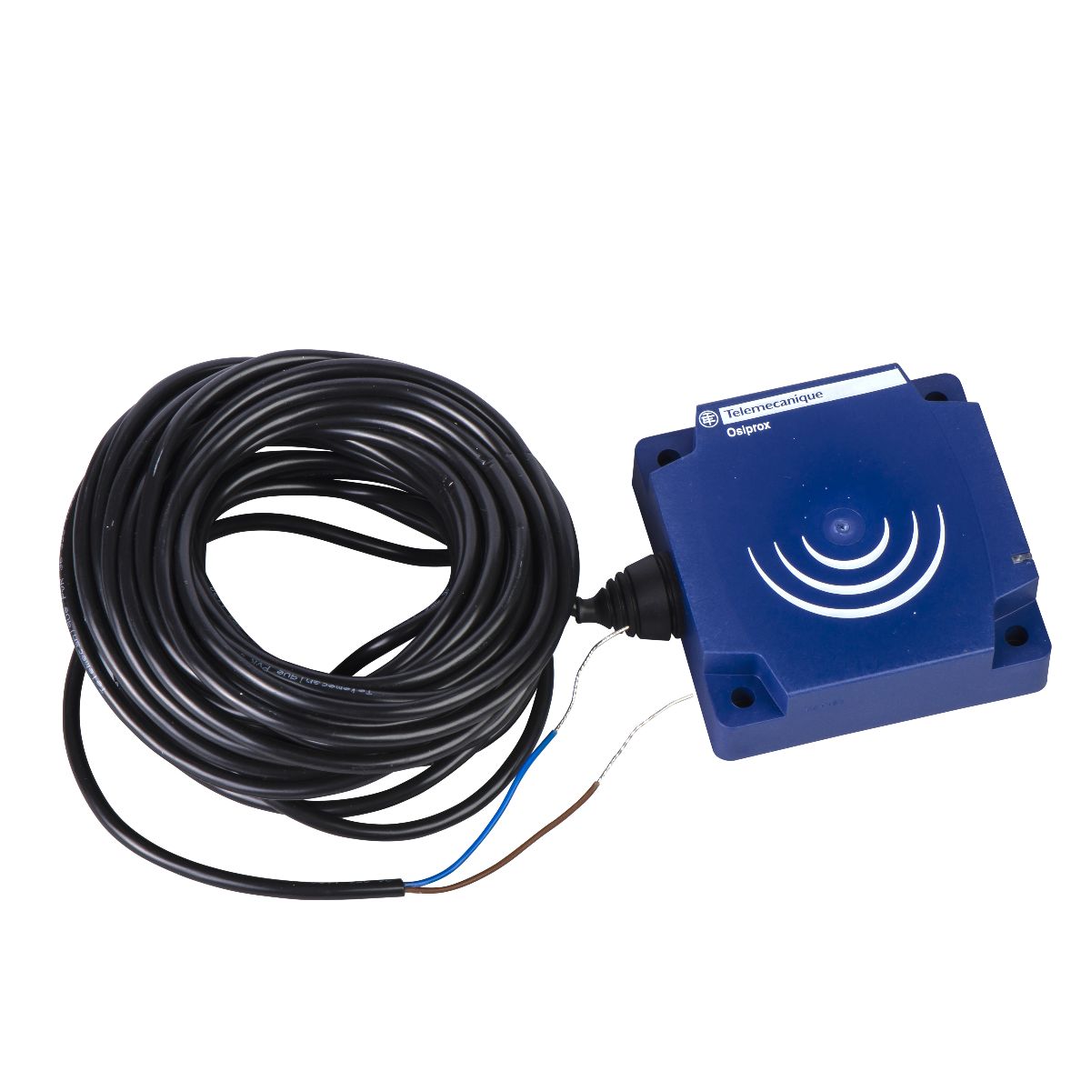 Telemecanique Sensors Inductive Block Proximity Sensor, 40 mm Detection, 2-Wire NO, 12 → 24 V dc
