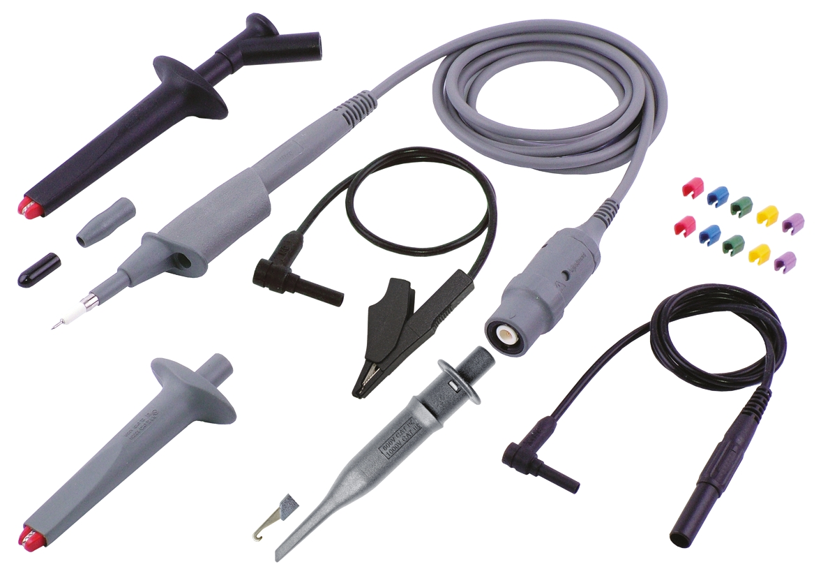 Staubli SET Isoprobe Series 68.9557-28 Oscilloscope Probe, Voltage Type, 300MHz, 1:10, BNC Connector