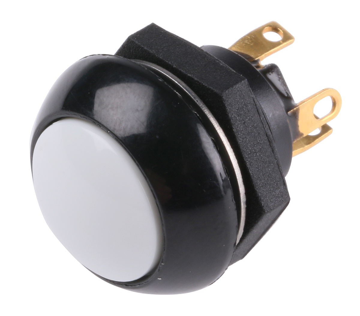 Otto Push Button Switch, Momentary, Panel Mount, DPDT, 28V dc
