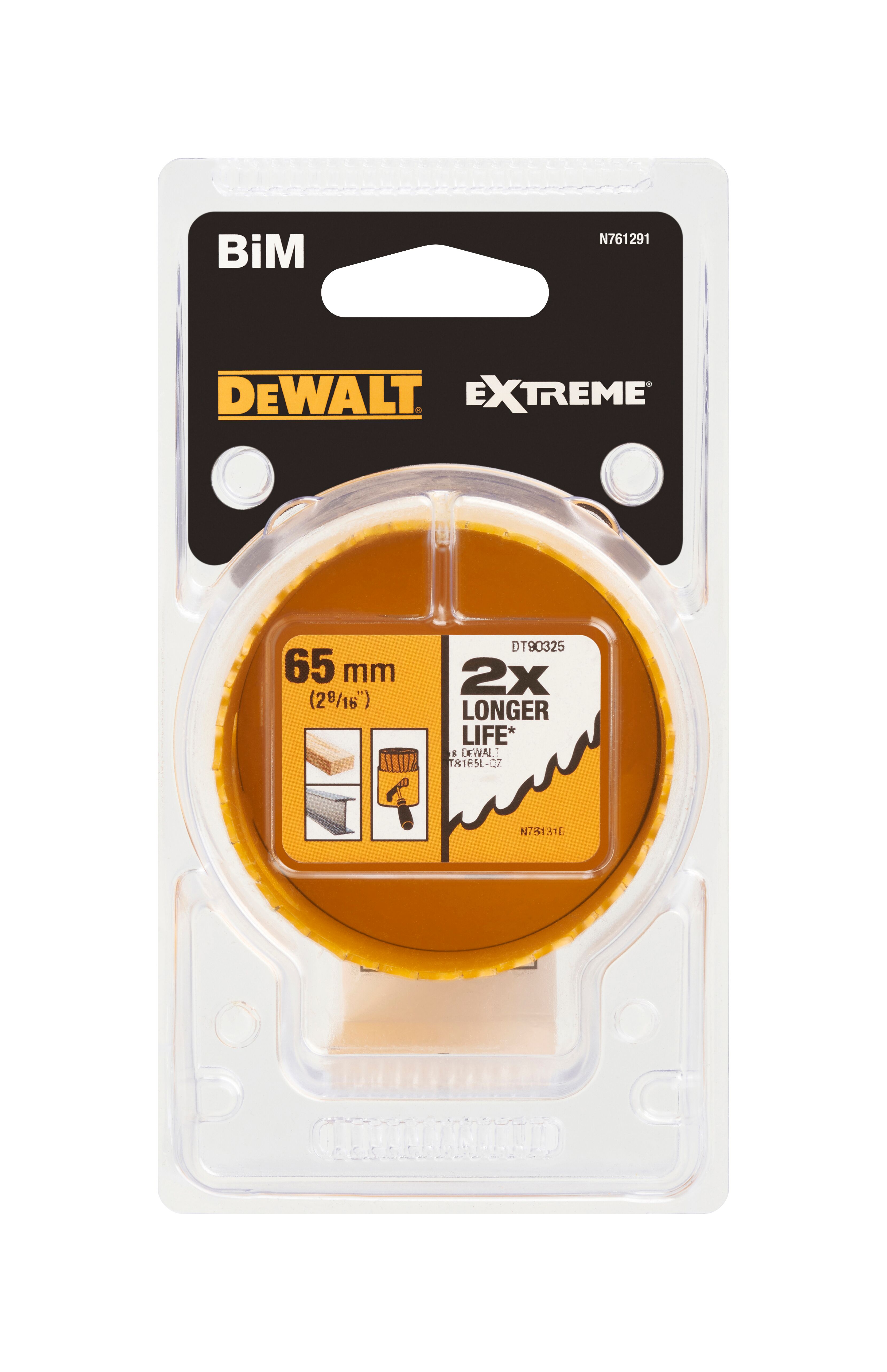 DeWALT Bi-metal 65mm Hole Saw