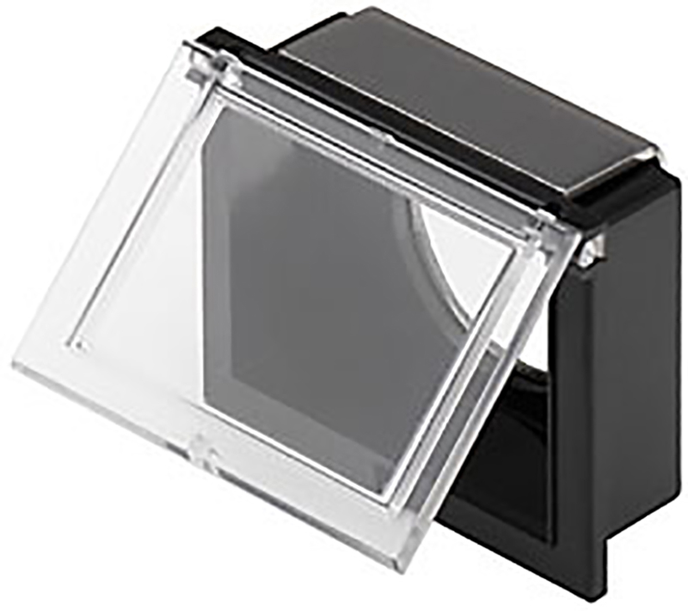 EAO Transparent Push Button Flip Guard for Use with Series 61 Switches, 30 x 24mm