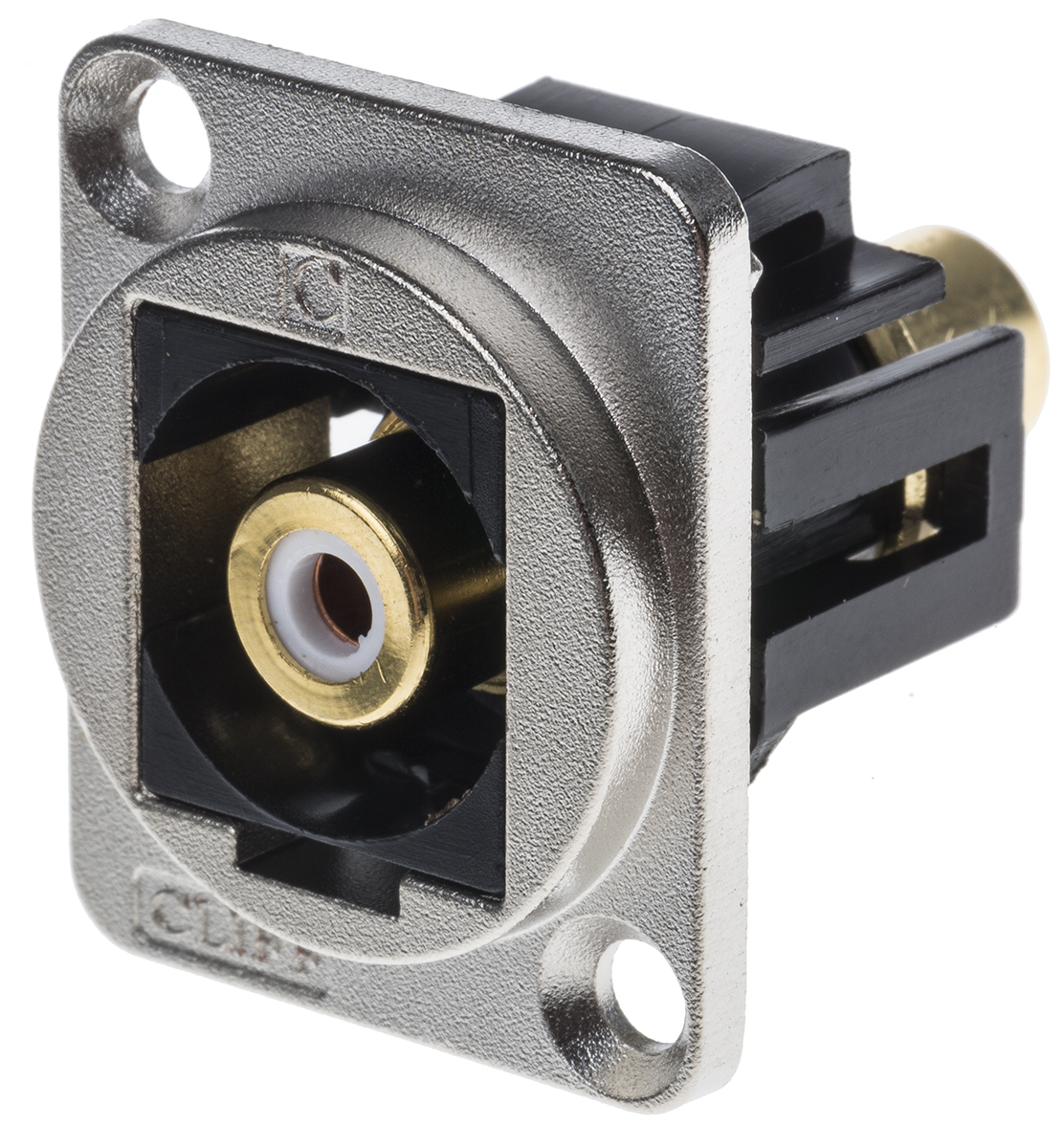 RS PRO White Panel Mount RCA Socket