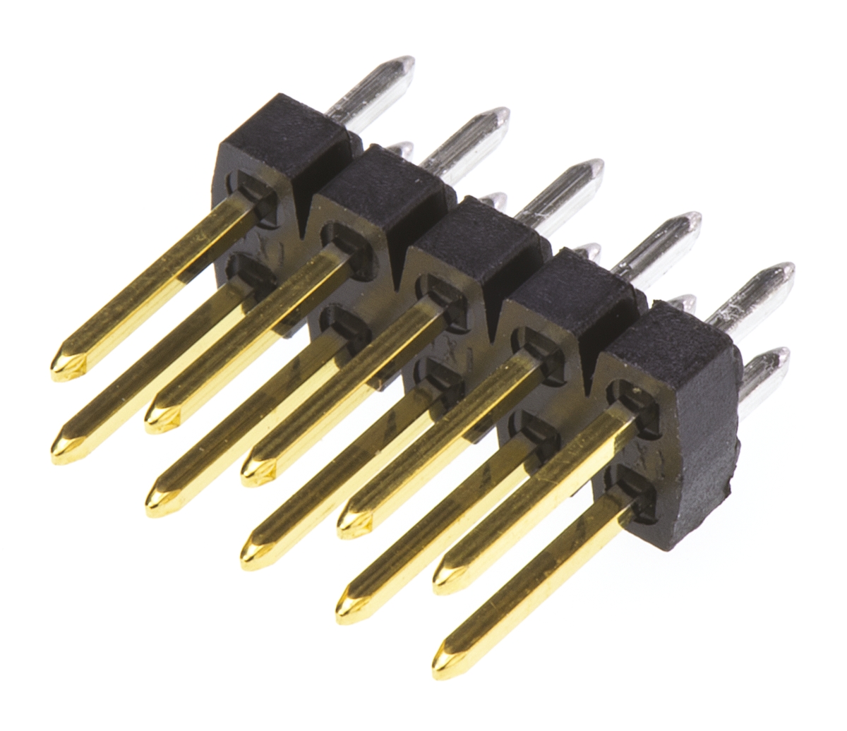 Molex C-Grid III Series Straight Through Hole Pin Header, 10 Contact(s), 2.54 mm Pitch, 2 Row, Unshrouded