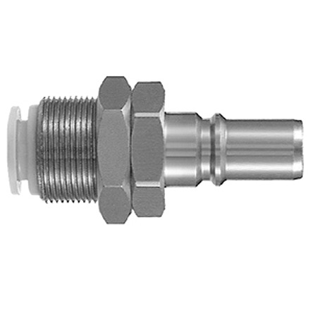 SMC KK Series One-touch Fitting, M5 to 3.2 mm, Threaded-to-Tube Connection Style
