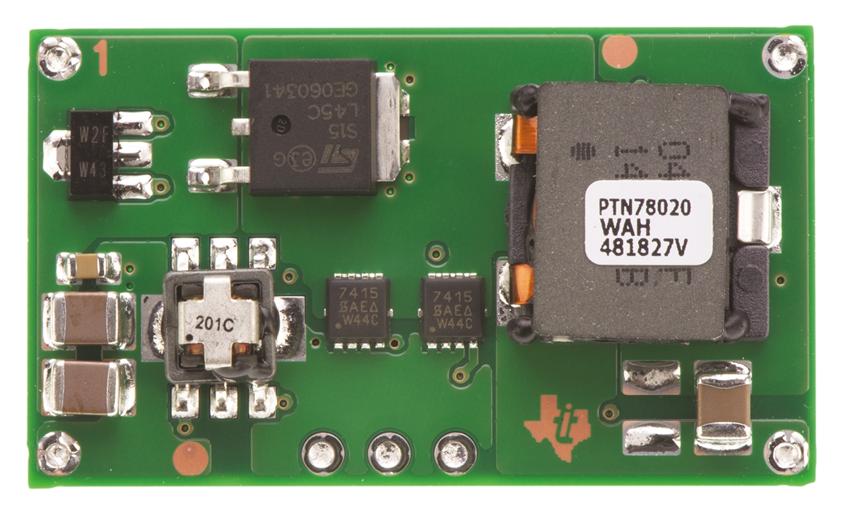 Texas Instruments, PTN78020WAH Step-Down Switching Regulator, 1-Channel 6A 7-Pin, DIP Module