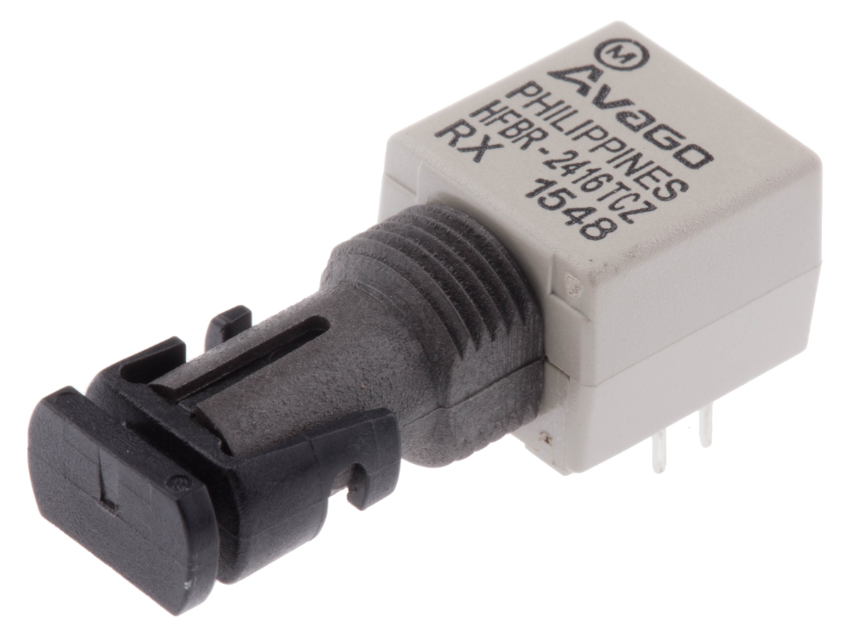 Broadcom HFBR-2416TCZ 160MBd 820nm Fibre Optic Receiver, Round, ST Connector