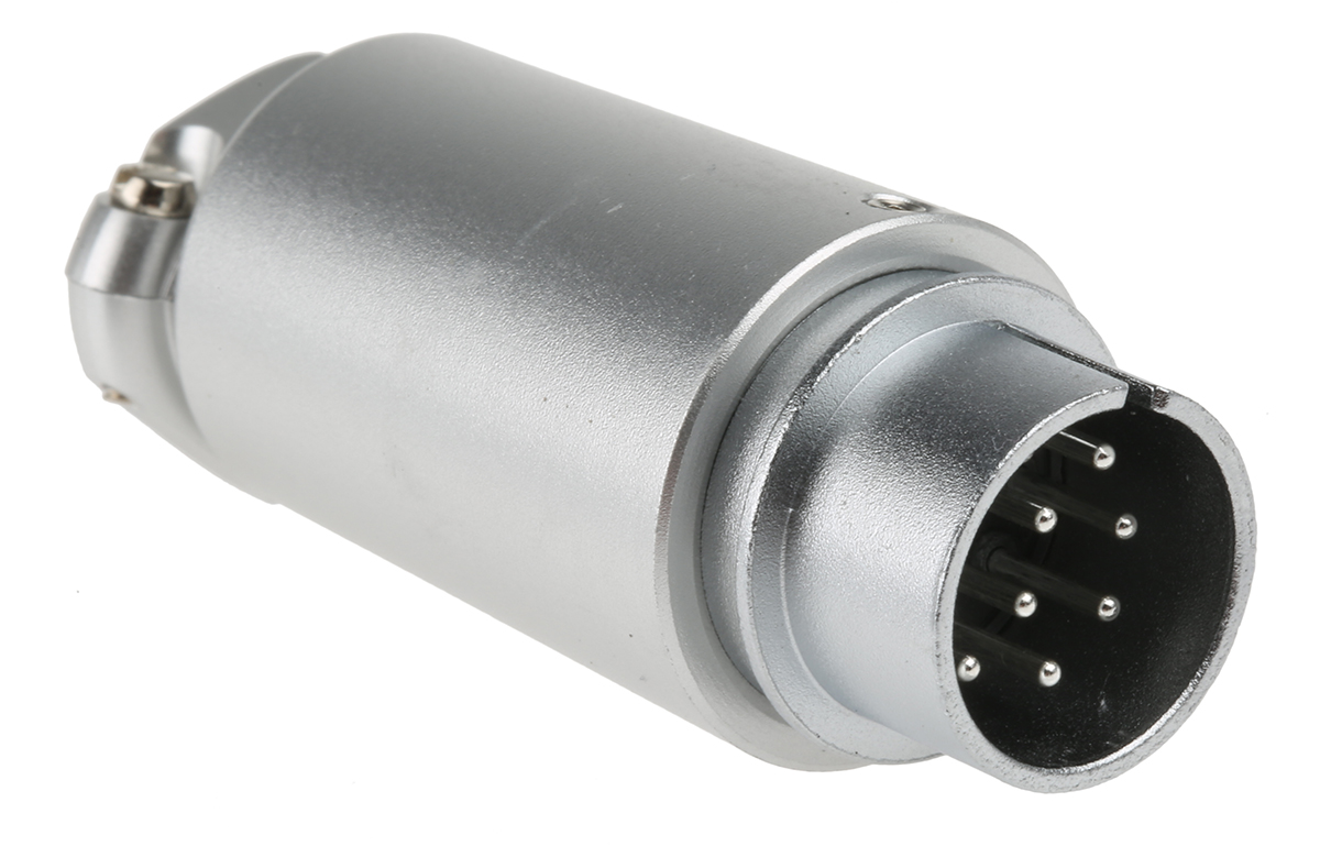 Hirose Circular Connector, 10 Contacts, Cable, Miniature Connector, Plug, Male, RM Series