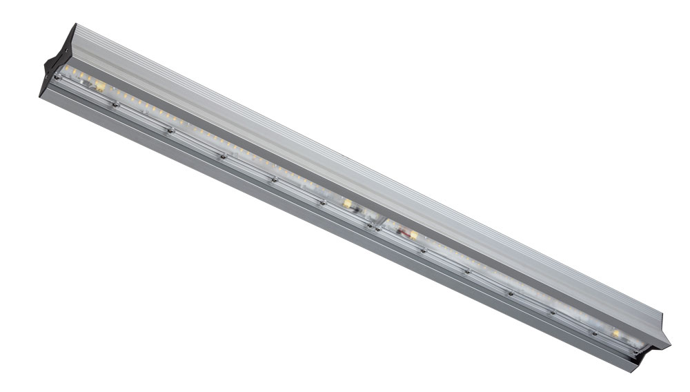 SHOT 33 W LED Batten Light, 277 V Linear Luminaire, 1 Lamp, Anti-corrosive, 576 mm Long, IP66
