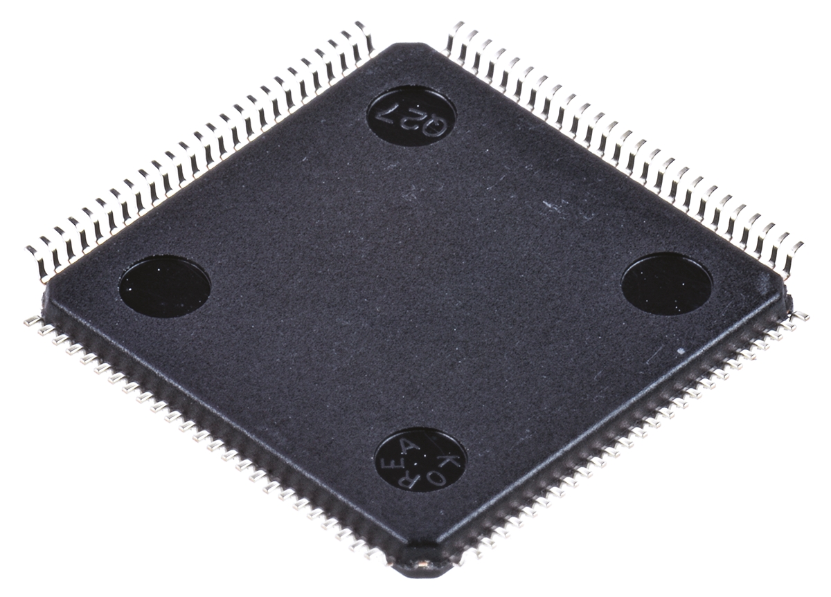STMicroelectronics STM32F107VCT6, 32 bit ARM Cortex M3, STM32F107VC Microcontroller, 72 MHz, 256kB FLASH, 100-Pin LQFP