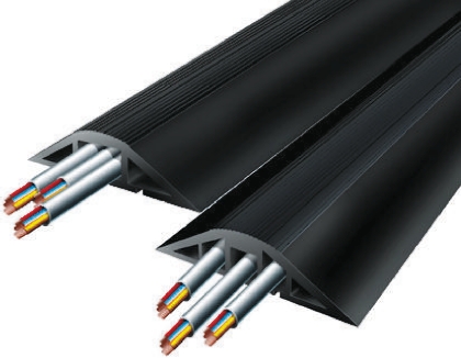 RS PRO 4.5m Black Cable Cover in Rubber, 14mm Inside dia.