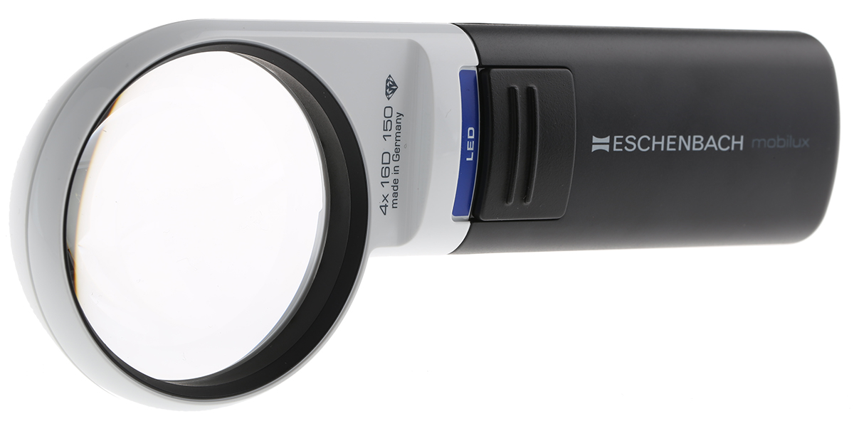 Eschenbach Illuminated Magnifier, 3X x Magnification, 60mm Diameter