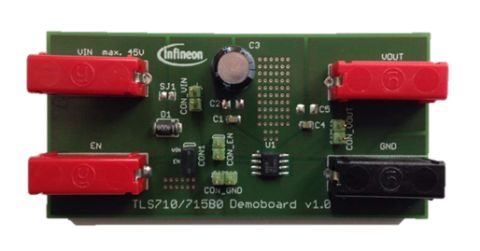 Infineon TLS710B0EJ V50 BOARD LDO Voltage Regulator for TLS710/715B0 Linear Voltage Regulator for 100mA LDO