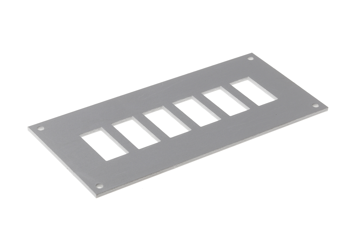 RS PRO Standard Thermocouple Panel for Use with Up To 6 Fascia Sockets, RoHS Standard