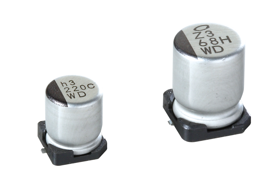 Nichicon 100μF Aluminium Electrolytic Capacitor 35V dc, Surface Mount - UWD1V101MCL1GS