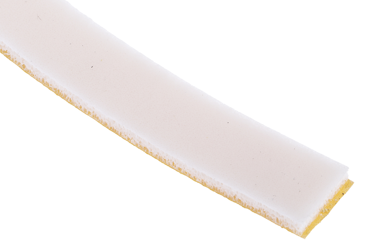 RS PRO White Foam Tape, 15.0mm x 6.0m, 3.20mm Thick