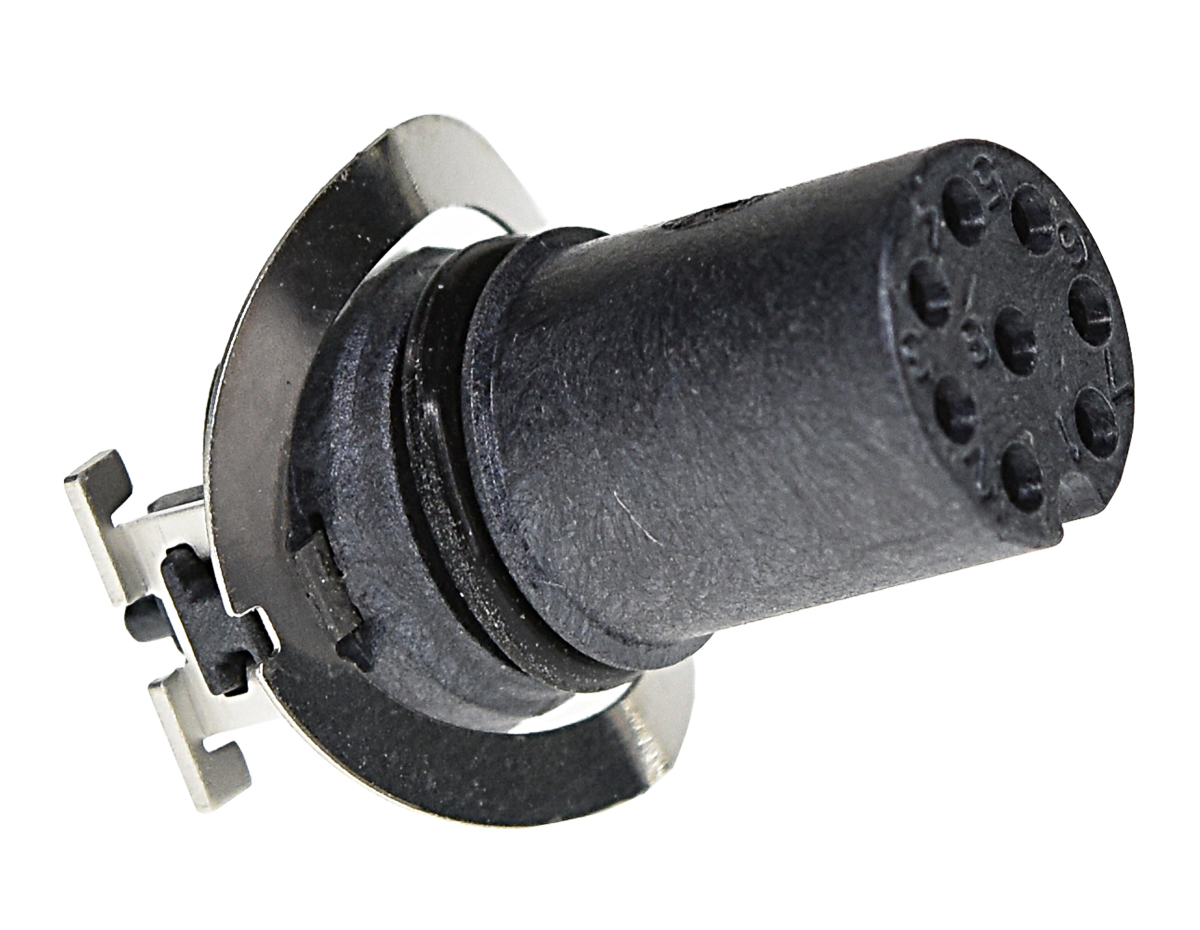 Amphenol Industrial Circular Connector, 5 Contacts, Panel, M12 Connector, Socket, Female, IP65, IP68, M Series
