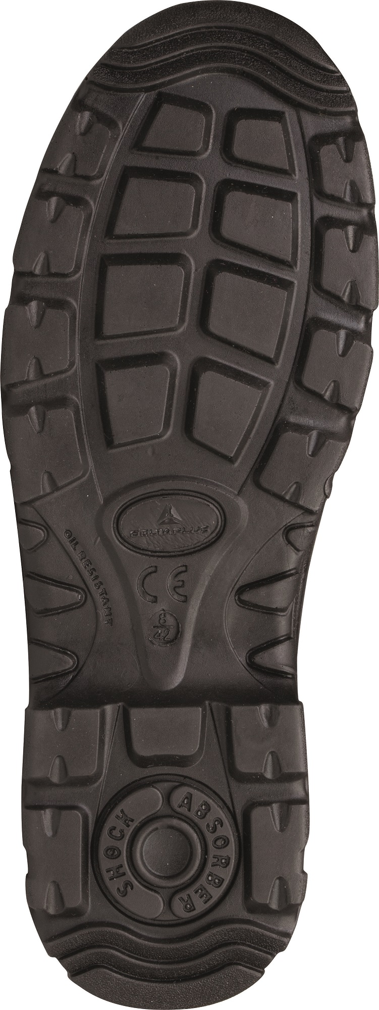 Delta Plus SAMYS Black Steel Toe Capped Men's Safety Boots, UK 5, EU 38