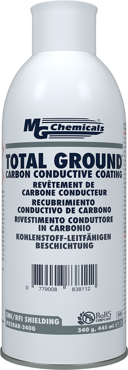 MG Chemicals Black Acrylic Conductive Lacquer for Electric Guitars, Electronic Instruments, Metal Detectors, Picture