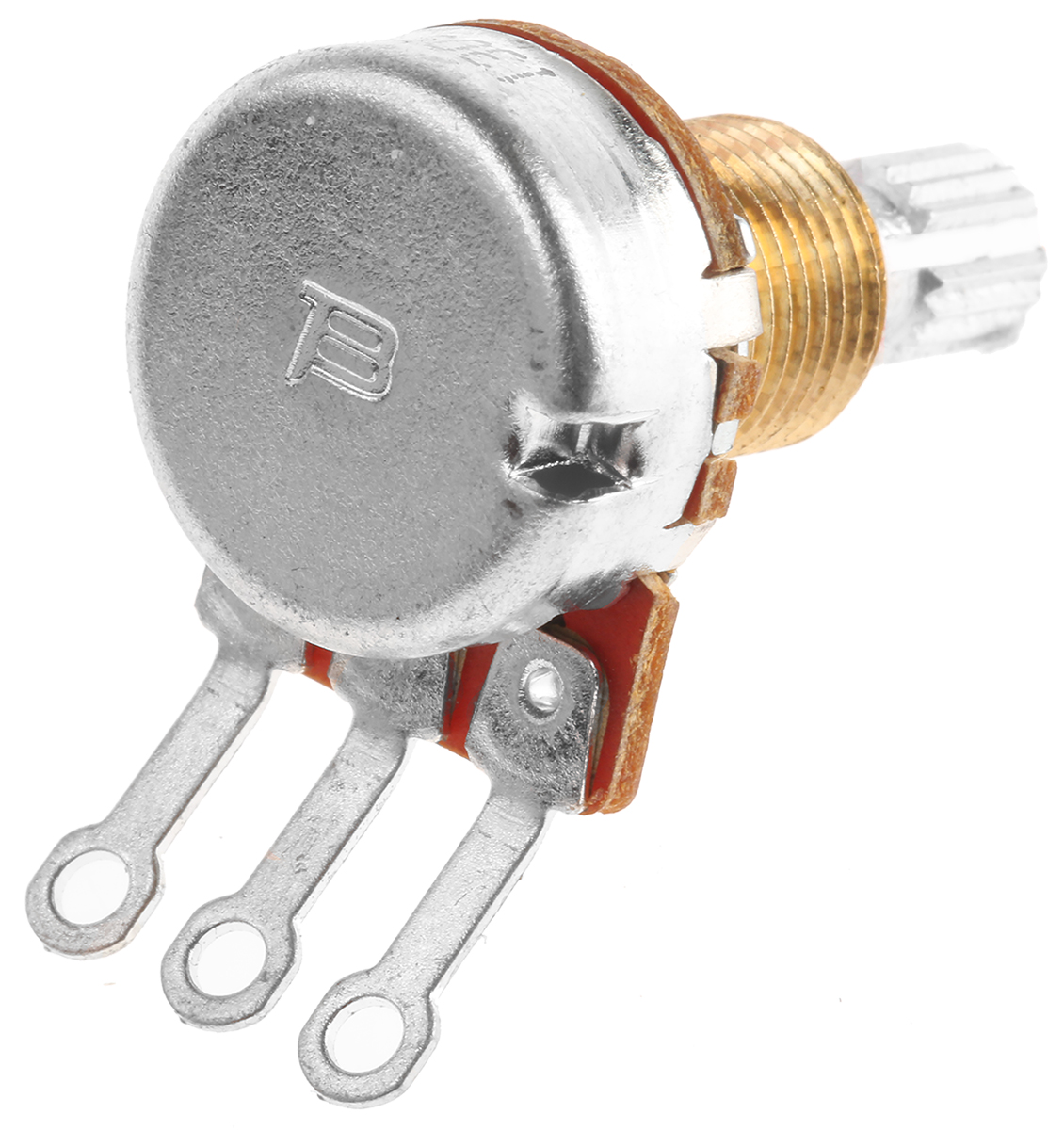 Bourns PDB241-GTR 250kΩ Rotary Potentiometer 1-Gang Panel Mount, PDB241-GTR03-254A2