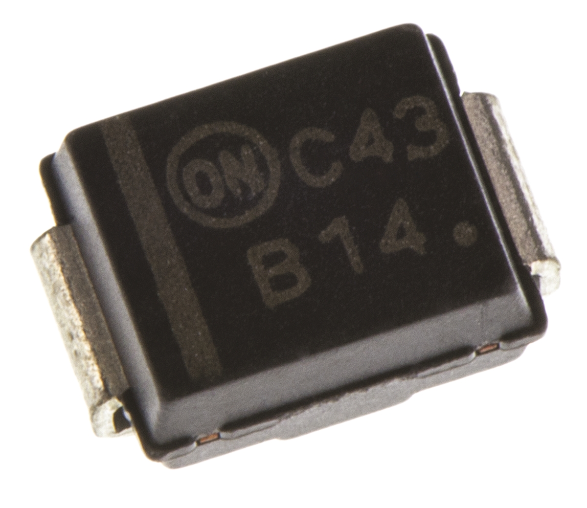 onsemi 40 V 1 A Diode Schottky 2-Pin DO-214AA MBRS140T3G