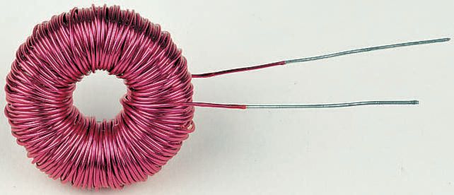 Roxburgh EMC 2.9 mH ±20% Composite Iron Powder Toroidal Inductor, 500mΩ Rdc, SF